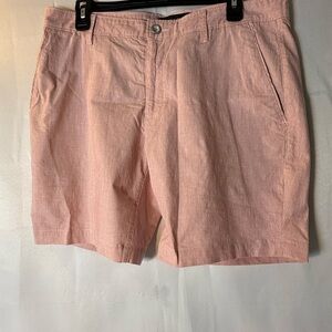 Rodd & Gunn Pink Flat Front Shorts Lightweight Casual Wear